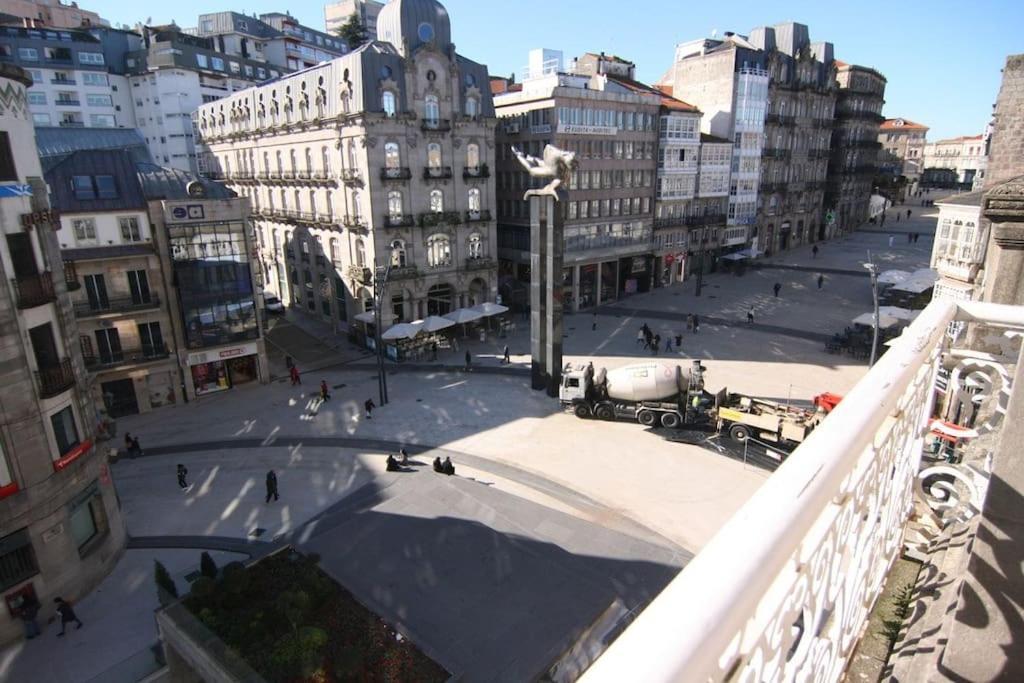 En Un Edificio Senorial: Duplex Totalmente Nuevo. Leilighet Vigo Eksteriør bilde