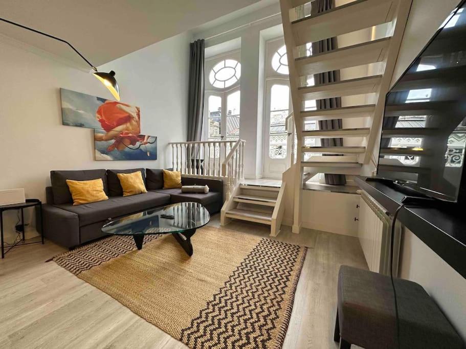 En Un Edificio Senorial: Duplex Totalmente Nuevo. Leilighet Vigo Eksteriør bilde